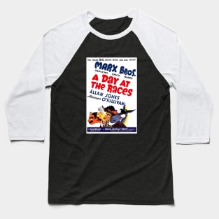 A Day At The Races Baseball T-Shirt